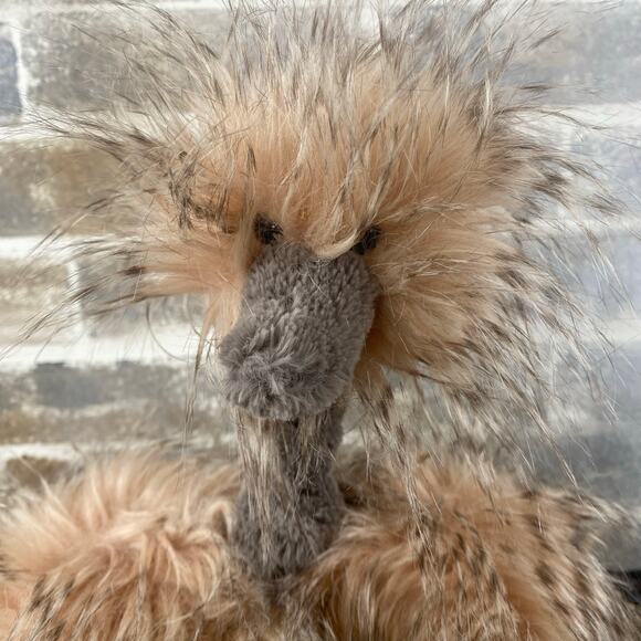 JellyCat Plush Ostrich "Odette" 20" Designed in London Stuffed Animal Polyester - Picture 10 of 11